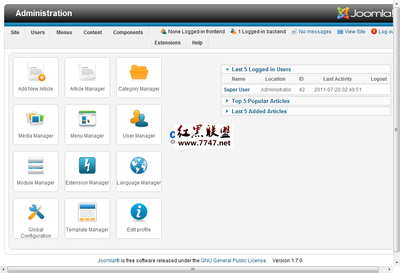 Joomla(囧啦) v1.7_内容管理系统 - CMS文章 - 红黑联盟